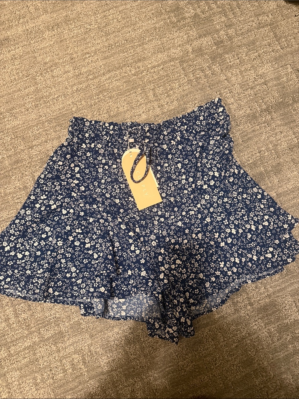 Cueply Flowy Shorts for Women Mini Tennis Skort